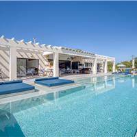 5 bedroom luxury seaside villa with indoor & outdoor pool, near Acharavi, sleeps 10